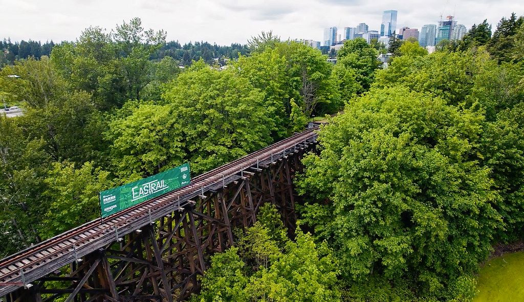 The historic Wilburton Trestle is a key link in the Eastrail